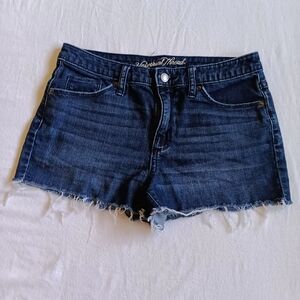 Universal Thread Blue Jean High Rise Shortie Denim Style Sz 6/28R